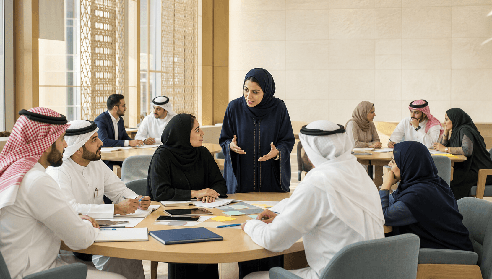 A GCC professional cohort learning through application